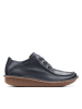 Clarks Leren veterschoenen "Funny Dream" donkerblauw