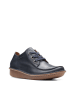 Clarks Leren veterschoenen "Funny Dream" donkerblauw