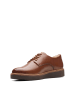 Clarks Leder-Schnürschuhe "Glickly Derby" in Hellbraun