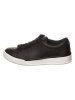 Clarks Leder-Sneakers in Schwarz