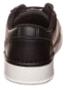 Clarks Leder-Sneakers in Schwarz