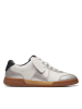 Clarks Leder-Sneakers "CraftMatch Lo" in Creme