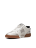 Clarks Leder-Sneakers "CraftMatch Lo" in Creme