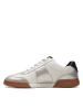Clarks Leder-Sneakers "CraftMatch Lo" in Creme