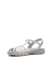 Clarks Skórzane sandały "Amanda Tealite" w kolorze białym