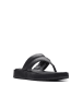 Clarks Leder-Zehentrenner "Alda Walk" in Schwarz