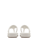 Clarks Skórzane japonki "Alda Walk" w kolorze kremowym