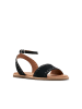 Clarks Skórzane sandały "Maritime May" w kolorze czarnym