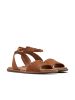 Clarks Leder-Sandalen "Maritime May" in Hellbraun