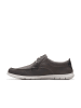 Clarks Leren veterschoenen "Flexway Lace" antraciet