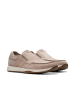 Clarks Leder-Slipper "Sailview Step" in Beige