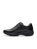 Clarks Leder-Sneakers "Tivoli Zip" in Schwarz