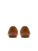 Clarks Leder-Ballerinas "Fawna" in Hellbraun
