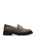 Clarks Leder-Mokassins "Splend Edge" in Khaki