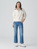 OPUS Fleece trui lichtblauw