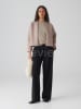 OPUS Sweatjacke in Taupe