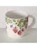 Boltze Kubki jumbo (2 szt.) "Strawberry" w kolorze zielonym - 450 ml