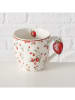 Boltze 2er-Set: Kaffeetassen in Rot - 250 ml