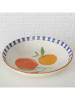 Boltze Obstschale "Fruits" in Orange/ Gelb/ Blau - Ø 34 cm