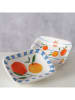 Boltze 2er-Set: Schalen "Fruits" in Bunt - (B)8 x (H)6 cm