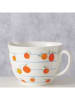 Boltze Mengkom "Fruits" oranje/geel/blauw - (B)26 x (H)14 x (D)20 cm