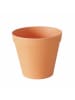 Boltze 2er-Set: Übertöpfe "Giardino" in Orange - (H)16,5  Ø 18,5 cm