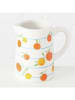 Boltze 2er-Set: Krüge "Fruits" in Gelb/ Orange - 500 ml