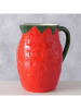 Boltze Krug "Strawberry" in Rot - 1,2 l