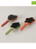 Boltze 3-delige set: plantenlabels "Bilje" oranje/groen/rood - (H)15 cm