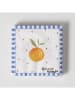 Boltze 2-delige set: servetten "Fruits" geel/oranje/blauw - 2x 20 stuks