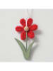 Boltze 3-delige set: decohangers "Farina" oranje/geel/rood - (H)12,5 cm