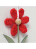 Boltze 3-delige set: decohangers "Farina" oranje/geel/rood - (H)12,5 cm