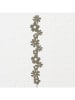 Boltze 2-delige set: tuinstekers "Bloem" wit/grijs - (H)75 cm