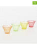 Boltze 4er-Set: Schale "Fiorina" in Bunt - (H)7,5 cm - Ø 9,5 cm