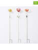 Boltze 3-delige set: tuinstekers "Farina" oranje/geel/rood - (H)105 cm