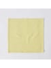 Boltze 2-delige set: servetten "Lenea" geel - (L)40 x (B)40 cm