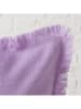 Boltze Kussen "Lenea" paars - (L)45 x (B)45 cm