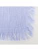 Boltze Tafelloper "Lenea" lichtblauw - (L)140 x (B)40 cm