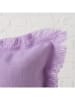 Boltze Kissen "Lenea" in Lila - (L)30 x (B)50 cm