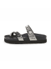 billowy Teenslippers zilverkleurig