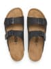 billowy Leren slippers zwart