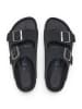billowy Leren slippers zwart