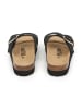 billowy Leren slippers zwart