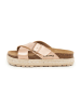 billowy Slippers zilverkleurig