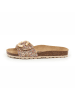 billowy Pantoletten in Gold