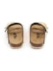 billowy Pantoletten in Rosegold