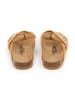 billowy Leren teenslippers oranje