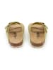 billowy Leren slippers groen