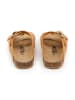 billowy Leren slippers oranje
