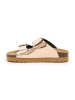 billowy Pantoletten in Rosegold